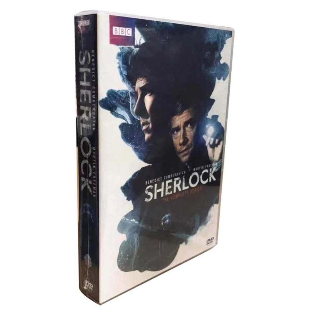 Sherlock: complete Series Seasons 1-4: The Abominable Bride (DVD, 2017, 9-Disc)